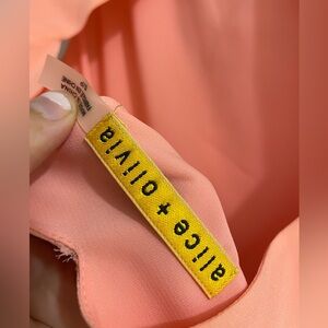 Alice & Olivia dress with cutout back